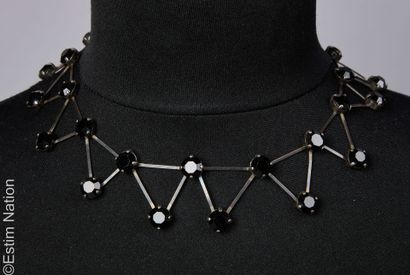 MAJE, ANONYMOUS
NECKLACE with ribbon, black...