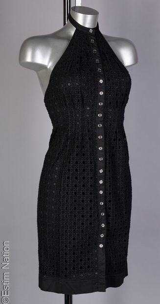 CATHERINE MALANDRINO
Black cotton guipure...