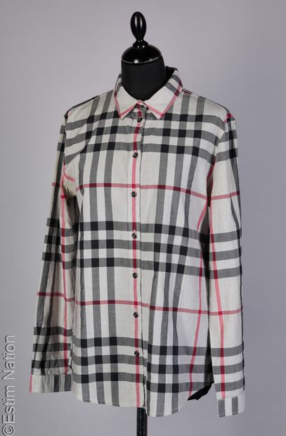 BURBERRY BRIT
Tartan cotton SHIRT (T L)
