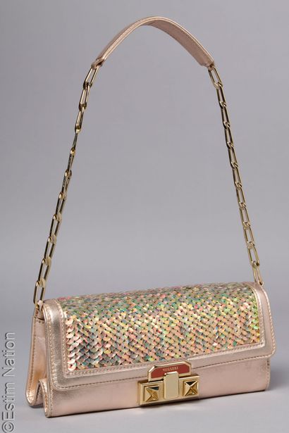MISSONI
Pale pink metallic leather POCKET,...