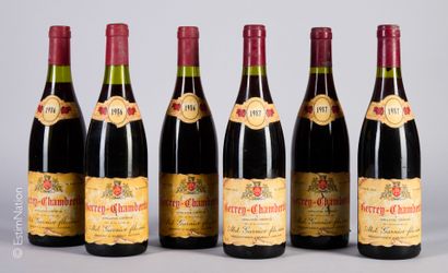 BOURGOGNE
6 bouteilles : 3 Gevrey-Chambertin...