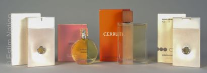 FLACONS DE PARFUM - DIVERS 
CERRUTI
- 1881,...