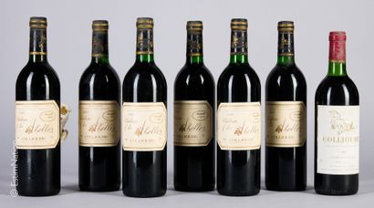 ROUSSILLON
15 bouteilles : 6 Collioure 1988...