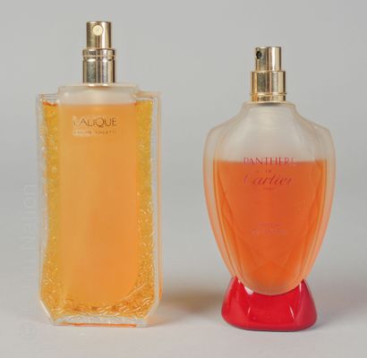 FLACONS DE PARFUM - LALIQUE - CARTIER
Ensemble...