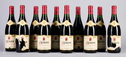 LOIRE
10 bouteilles Chinon 1992 A. Jollet...