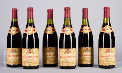 BOURGOGNE
6 bouteilles Pernand-Vergelesses1986...
