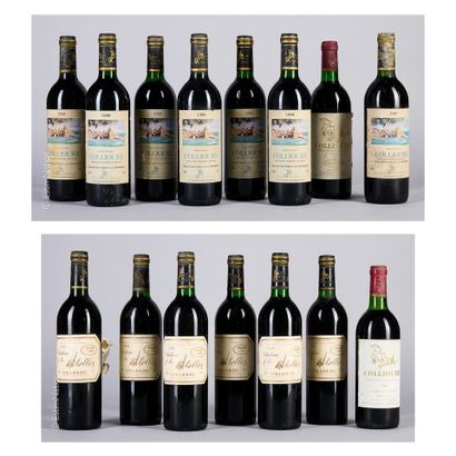 ROUSSILLON
15 bouteilles : 6 Collioure 1988...