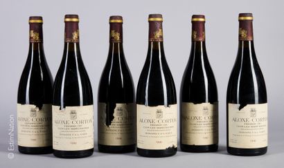 BOURGOGNE
6 bouteilles Aloxe-Corton 1990...