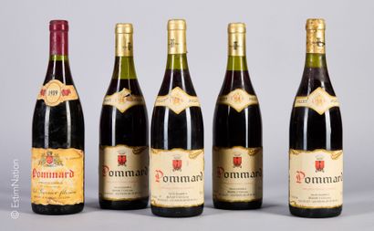 BOURGOGNE
5 bouteilles : 4 Pommard 1986 Jollet...