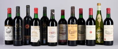 DIVERS
24 bouteilles : 2 La Rose Puyblanquet...