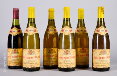 BOURGOGNE
6 bouteilles : 5 Bourgogne Aligoté...
