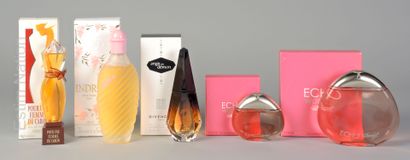 FLACONS DE PARFUM - DIVERS 
DAVIDOFF
- Echo...