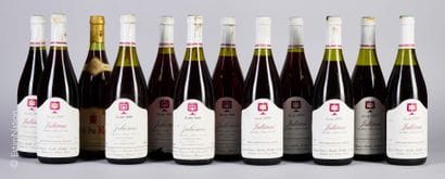 BEAUJOLAIS
12 bouteilles : 4 Julienas 1988...