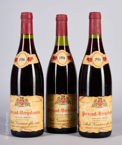 BOURGOGNE
3 bouteilles Pernand-Vergelesses...