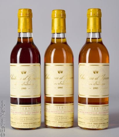 BORDEAUX
3 demi-bouteilles CHÂTEAU D'YQUEM...