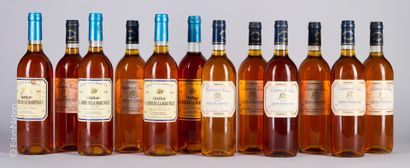 BORDEAUX
12 bouteilles : 8 Château de Videau...