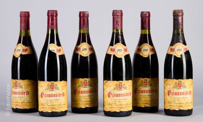 BOURGOGNE
6 bouteilles Pommard 1989 Garnier...