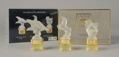 FLACONS DE PARFUM - LALIQUE 
LALIQUE PARFUMS
Collection...