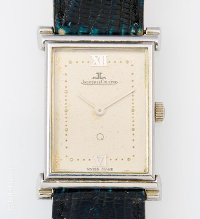 JAEGER LECOULTRE 

Bracelet montre en acier,...