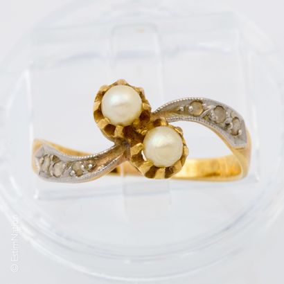 BAGUE TOI & MOI OR ET PERLE
Bague de jeune...