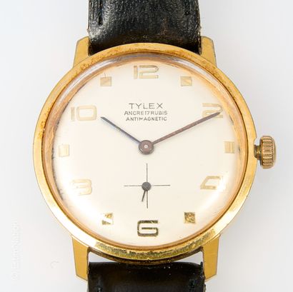 LOISY - TYLEX 
Ensemble de deux montres bracelet...