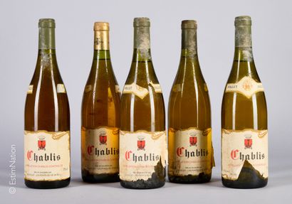 BOURGOGNE
5 bouteilles de Chablis Jollet...