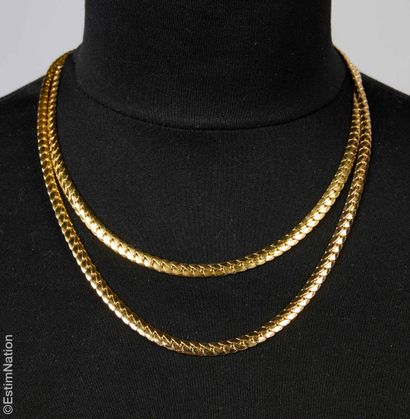 CHRISTIAN DIOR CIRCA 1980
LONG COLLIER en...