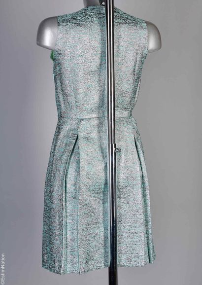 TARA JARMON
Ice blue polyester, viscose and...