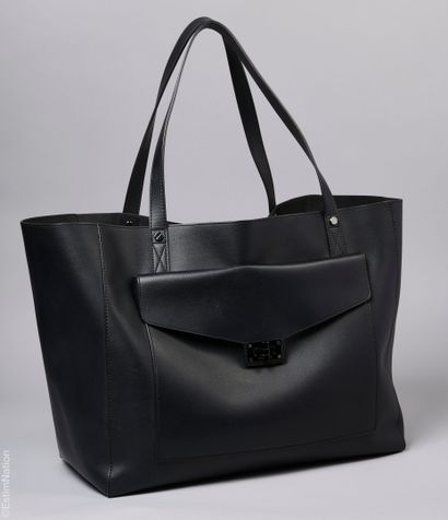 THE KOOPLES
LARGE CABAS in supple black calfskin,...