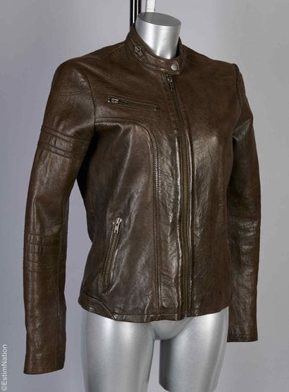 ZADIG ET VOLTAIRE
Hunting green patina leather...