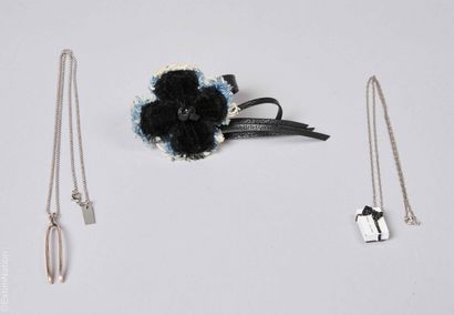 MIU MIU, MARC JACOBS
BRACELET en cuir noir...