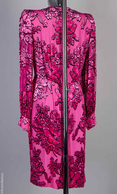 ANDRE LAUG CIRCA 1975/80
ROBE en mousseline...