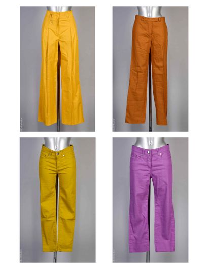 LORO PIANA
QUATRE PANTALONS : le premier...