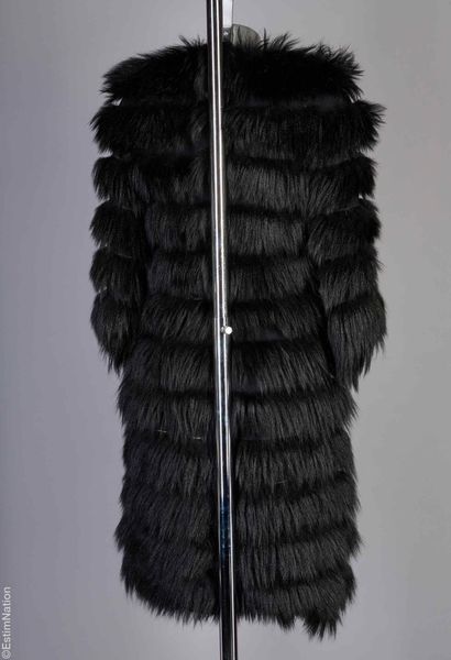 DOLCE & GABBANA VINTAGE
COAT in black stretch...
