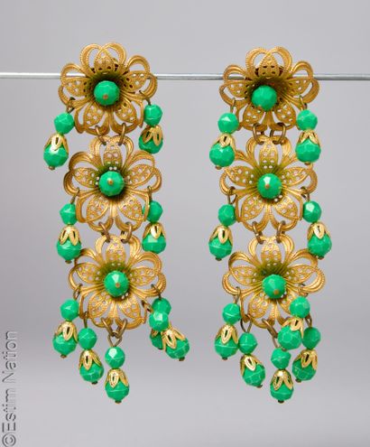 IN THE STYLE OF MIRIAM HASKELL CIRCA 1950...