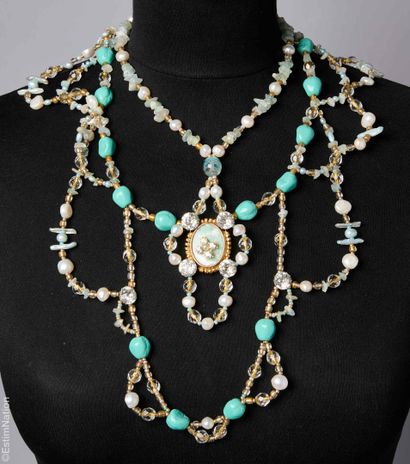 BENEDICTE BOYER (PIECE UNIQUE)
COLLIER DRAPERIE...