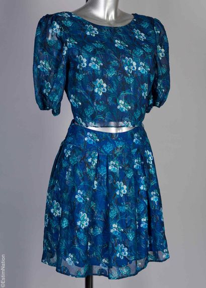 MAISON LEMOINE
Outfit in navy polyester with...
