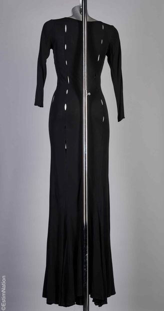 GILLES DUFOUR VINTAGE
Long dress in black...