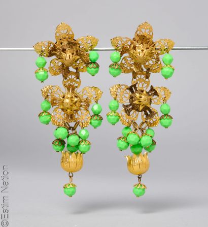 IN THE STYLE OF MIRIAM HASKELL CIRCA 1950...