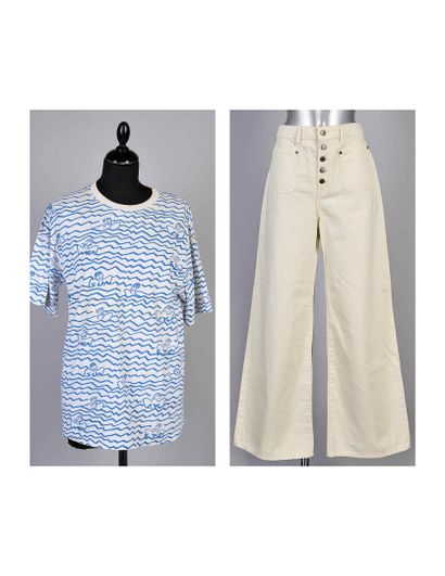 EMMANUELLE KHAHN (1991), RALPH LAUREN
TEE...