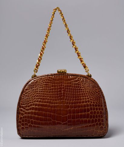 ANONYME CIRCA 1960
SAC en crocodile d' Estuaire...
