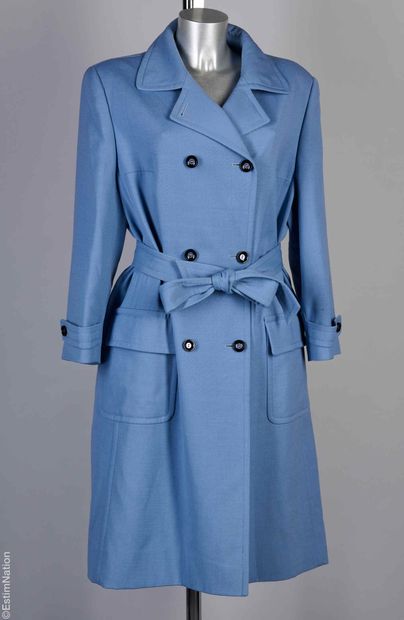 LOUIS FERAUD VINTAGE
TRENCH en angora et...