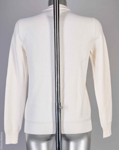 LORO PIANA
GILET zippé en tricot de soie...