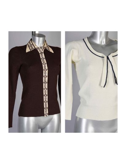 CELINE CIRCA 1970, SONIA RYKIEL VINTAGE
Chocolate...