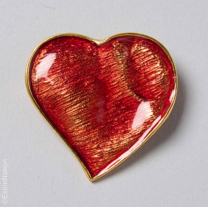 YVES SAINT LAURENT CIRCA 1990
BROCHE pendentif...