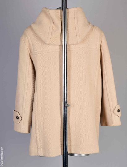 BERTEIL
DUFFLE COAT en laine façonnée à effet...