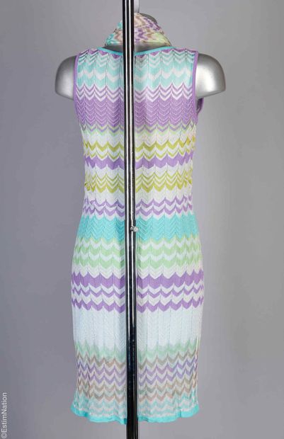 MISSONI
Knitted viscose set with geometric...
