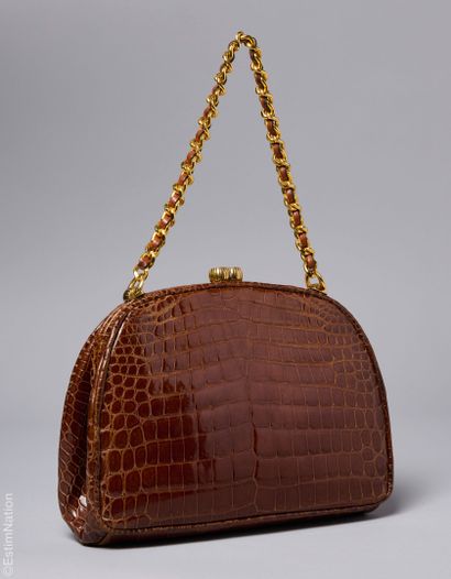 ANONYME CIRCA 1960
SAC en crocodile d' Estuaire...