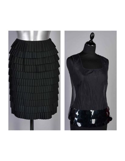 ANONYMOUS WORK PROBABLY COUTURE, ANONYMOUS
Skirt...