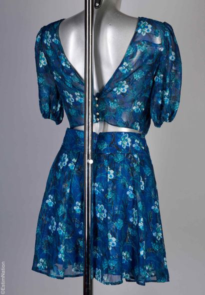 MAISON LEMOINE
Outfit in navy polyester with...